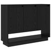 vidaXL Credenza Rovere Nero 97 x 29 x 75 cm Legno ingegnerizzato