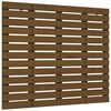 vidaXL Testiera da Parete Ambra 146x3x91,5cm in Legno Massello di Pino