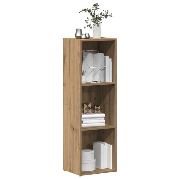 vidaXL Libreria Rovere Artigianale 36x30x114 cm in Legno Multistrato