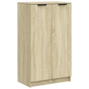 vidaXL Scarpiera Rovere Sonoma 59x35x100,5 cm in Legno Multistrato