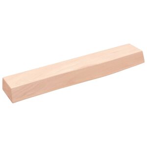 vidaXL Ripiano a Parete 60x10x6 cm Legno Massello Rovere Non Trattato