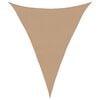 vidaXL Vela Parasole 160 g/m&sup2; Grigio Talpa 5x7x7 m in HDPE