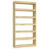 vidaXL Libreria/Divisorio 100x30x200 cm Legno Massello di Pino