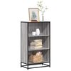 vidaXL Libreria Grigio Sonoma 60x35x107,5 cm in Legno Multistrato