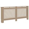 vidaXL Copertura per Radiatore 172x19x81,5 cm in MDF