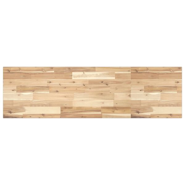 vidaXL Ripiano a Parete 140x40x2 cm Legno Massello Acacia Non Trattato