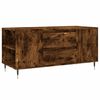 vidaXL Tavolino da Salotto Rovere Fumo 102x44,5x50cm Legno Multistrato