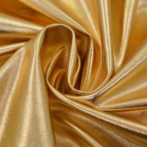vidaXL Coprisedia 6 pz in Elasticizzato Oro