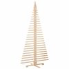 vidaXL Albero di Natale Decorativo in Legno 210 cm Legno Massello Pino