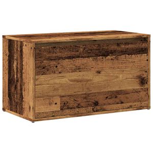 vidaXL Panca Ingresso 80x40x45 cm Legno Vecchio Legno Multistrato