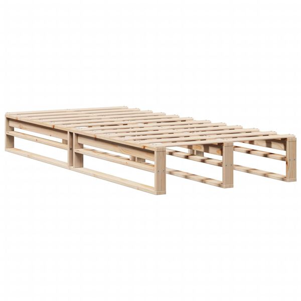 vidaXL Letto senza Materasso 90x200 cm in Legno Massello di Pino