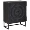 vidaXL Credenza Nero 55 x 30 x 70 cm