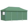 vidaXL Tenda Party Verde 292 x 580 x 315 cm Tessuto Oxford