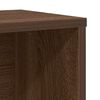 vidaXL Libreria Rovere Marrone 60x24x101,5 cm in Legno Multistrato
