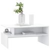 vidaXL Tavolino da Salotto Bianco 90x60x42,5 cm in Legno Multistrato