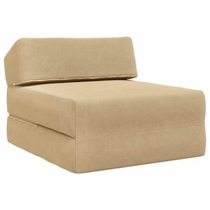 vidaXL Divano Letto Pieghevole Grigio Verde 60 x 70 x 41 cm Corduroy
