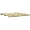vidaXL Piastrella per Decking 24 pz Verde 50 x 50 cm