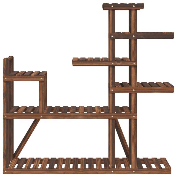 vidaXL Portafiori 110x25x111 cm in Legno Massello di Abete