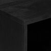 vidaXL Comodino Nero 50x33x62 cm in Legno Multistrato
