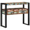 vidaXL Tavolo consolle 90 x 33 x 75 cm Legno Recuperato Massello