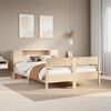 vidaXL Letto Libreria senza Materasso 120x190 cm in Legno di Pino