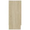 vidaXL Credenza Rovere Sonoma 120x30,5x70 cm in Legno Multistrato