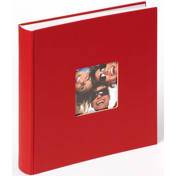 Walther Design Album Fotografico Fun 30x30 cm Rosso 100 Pagine
