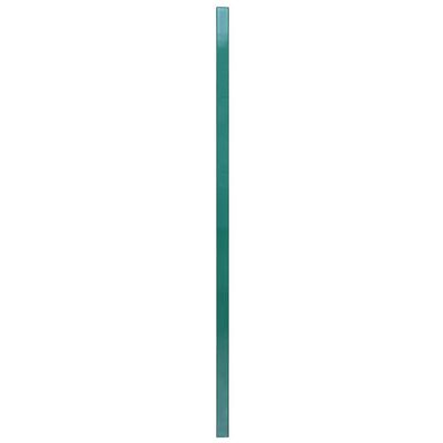 vidaXL Pannello di Recinzione con Pali Ferro Verniciato 6x2 m Verde