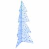 vidaXL Albero di Natale 160 LED Blu 150 cm Acrilico