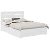 vidaXL Struttura del letto Bianco 150 x 200 cm Legno ingegnerizzato