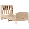 vidaXL Letto Libreria senza Materasso 100x200 cm in Legno di Pino