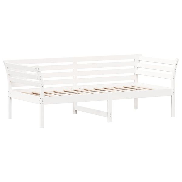 vidaXL Dormeuse senza Materasso Bianco 75x190 cm in Legno di Pino