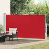 vidaXL Tendalino Laterale per Patio Terrazzo 160 x 300 cm Rosso