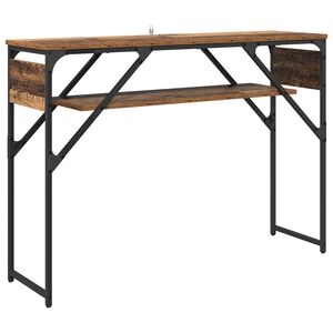 vidaXL TavoloConsolle Legno vecchio Legno ingegnerizzato 105x30x75cm