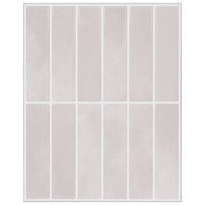vidaXL Piastrella Rettangolare 10 pz Beige 29 x 23 x 0,08 cm
