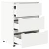 vidaXL Armadio Bianco 60 x 48 x 81 cm Legno multistrato