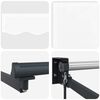 vidaXL Tenda retrattile manuale Bianco 4 x 2 m