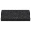 vidaXL Pad per patio in granuli di gomma Nero 6 x 9 x 0,8 cm Gomma