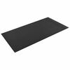 vidaXL Tappetino di Protezione Sportiva Nero 120 x 60 x 0,6 cm PVC