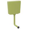 vidaXL Sciacquone WC con Ingresso Acqua dal Basso 3/6 L Verde Oliva