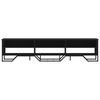 vidaXL Mobile Porta TV Nero 180x34x41 cm in Legno Multistrato