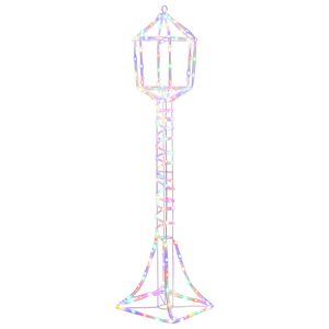 vidaXL Lampione di Natale LED LOVIISA 160 LED Multicolore