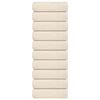 vidaXL Asciugamani FROGN 10 pz Crema 30x30 cm 360 g/m&sup2;