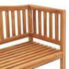 vidaXL Panca da Giardino 150 cm in Legno Massello di Teak