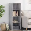vidaXL Credenza Grigio Sonoma 45x41x124 cm in Legno Multistrato