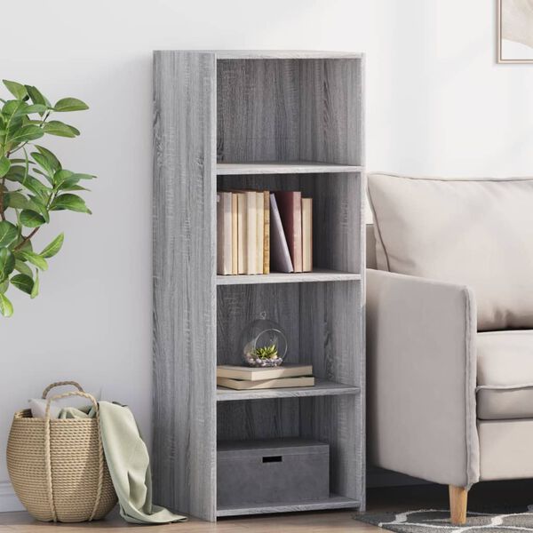 vidaXL Credenza Grigio Sonoma 45x41x124 cm in Legno Multistrato