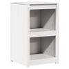 vidaXL Mobile da cucina MEPPEL Bianco 55 x 55 x 92 cm Pino massello