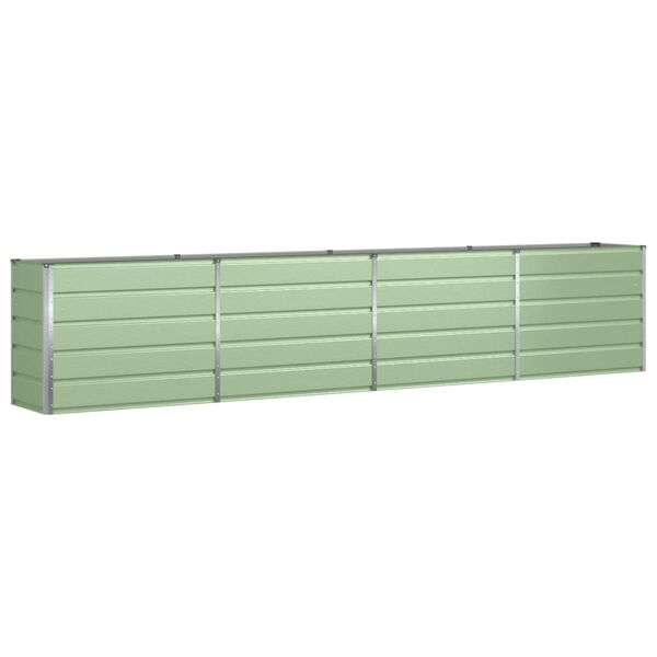 vidaXL Fioriera Verde Pastello 480 x 50 x 45 cm Acciaio zincato