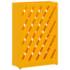 vidaXL Stand per Ombrelli da Pioggia Giallo Senape 28 x 12 x 41 cm