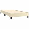 vidaXL Giroletto Crema 90x190 cm in Similpelle